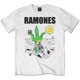 thumbnail image 1 of Ramones - Camiseta Loco Live para Adultos Unisex (Blanco), 1 of 2