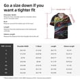 thumbnail image 7 of Fotbe Colorful Dragon Head Profile print Short Sleeve Button Down Shirts for Men Casual Summer Beach Wrinkle Free Shirt-3X-Large, 7 of 7