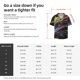 thumbnail image 5 of Fotbe Colorful Dragon Head Profile Camisa Estampada de Manga Corta para Hombre, Casual de Verano, Estilo Playero, Sin Arrugas-X-Large, 5 of 5