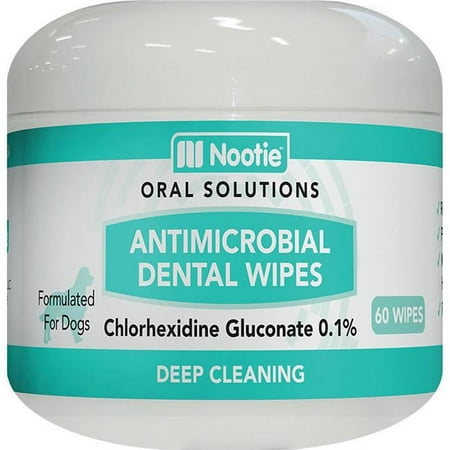 UPC: 0811048022615 | Nootie 811048022615 Dog Medi Dental Pad – 60 Count
