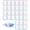 Freestyle-Square, variant on 30 Sheets 3 Inch Square Freestyle No Drill Diamond Art Cards Design A, Holographic Rainbow Self-Adhesive Diamond Painting Blank Cards for DIY Craft