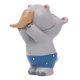 thumbnail image 3 of Estatuilla de hipopótamo Estatua Hada Jardín Muñecas Decoración para tarta Pájaro Sunnimix Pastel de animales en miniatura, 3 of 8