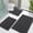 Dark Grey, variant on Thick Bathroom Rugs Sets 3 Piece, Absorbent Chenille Striped Bath Mats and U-Shaped Contour Toilet Rug, Home Decor Accessories, Bath Mat Set for Bathroom (30"x20"+24"x16"+24"x20", Light Grey)