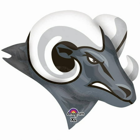 Team Rams Foil Balloon