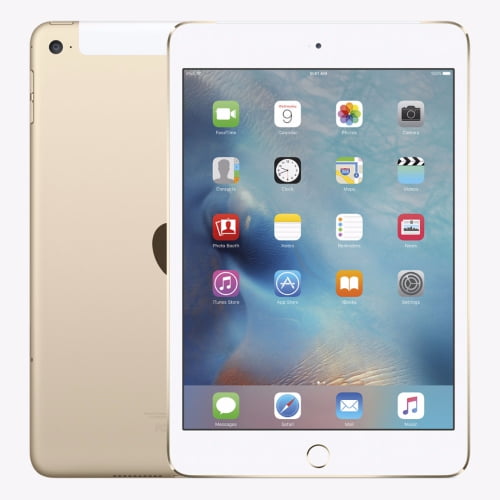 Restored Apple iPad Mini 4 7.9" screen Wi-Fi + Cellular Like New