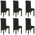 thumbnail image 4 of vidaXL Dining Chairs Side Chair with Solid Wood Legs for Home Kitchen Fabric, 4 of 26