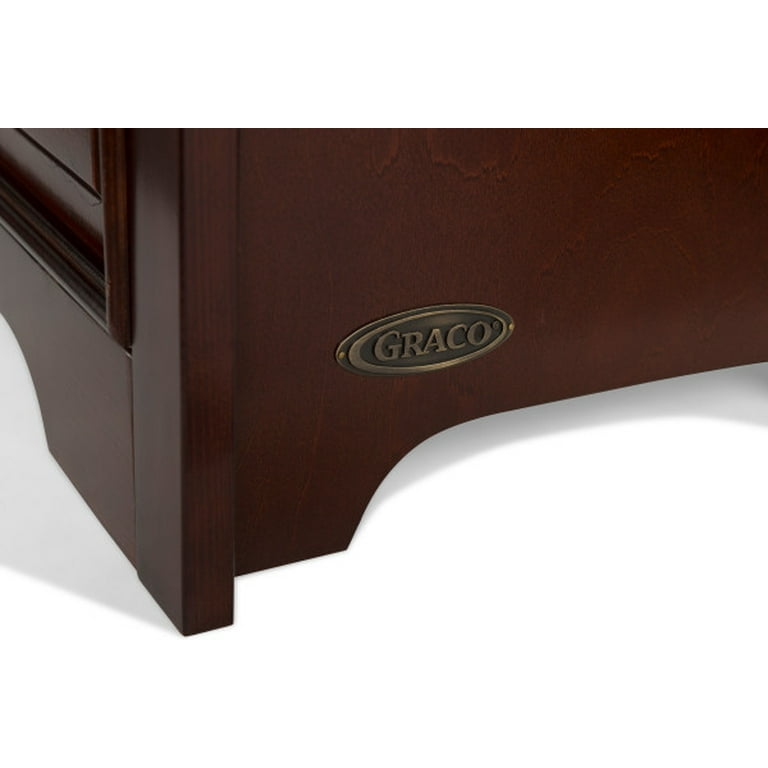Graco Brooklyn 6 Drawer Double Dresser Cherry Walmart