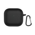 thumbnail image 2 of RotHome Silicone Protective Case for Wireless Earbuds, Full-Body Shockproof Cover with Carabiner Key Chain, Anti-Dust Scratch Prevention Skin, 1 Count, 2 of 3