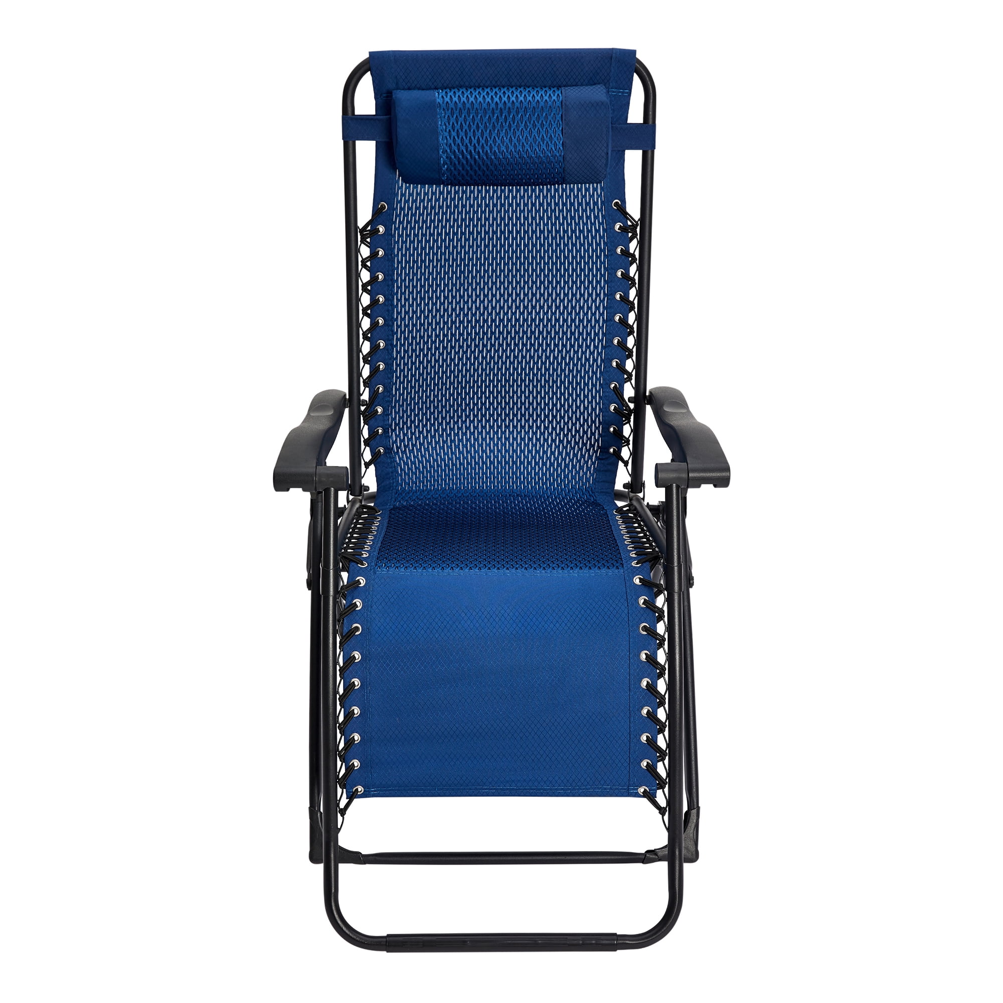 M8TRX Zero Gravity Folding Chairs, 2 pack, Blue