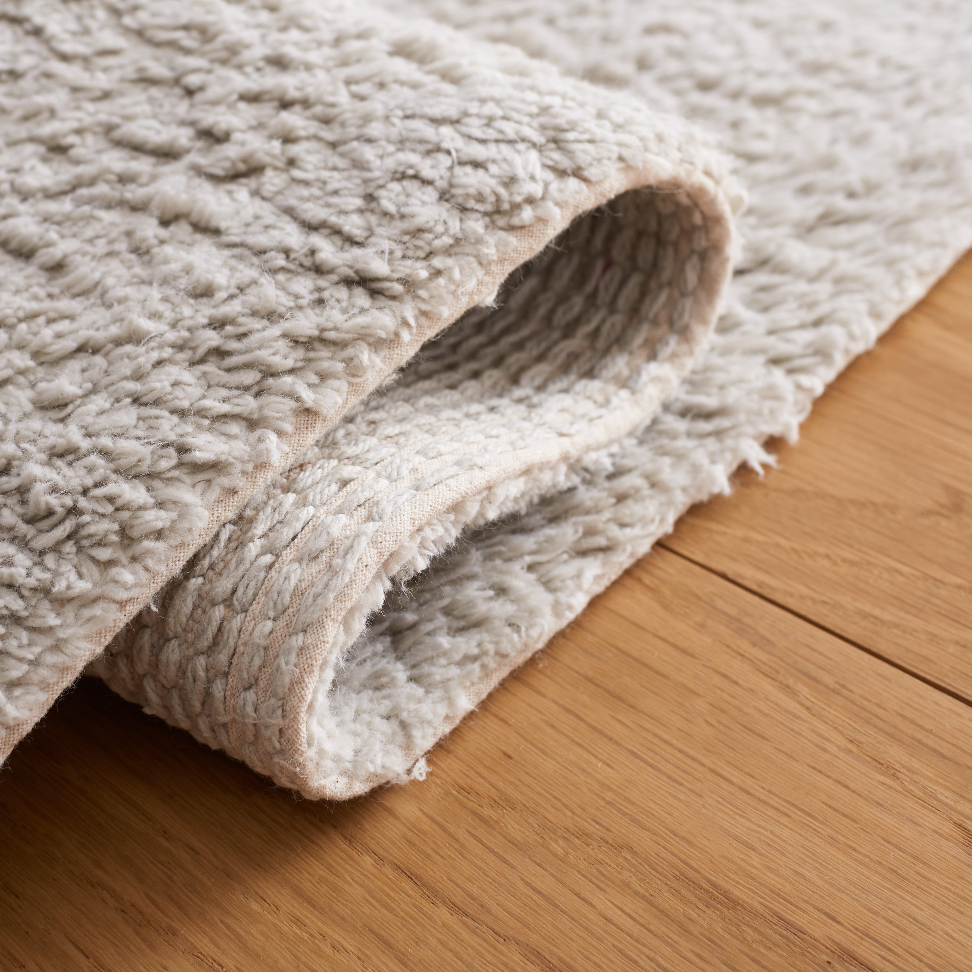 SAFAVIEH Easy Care Myrtle Cross Cotton Machine Washable Area Rug, Grey/Ivory, 8' x 10'