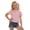 00-Pink1299, variant on Tiijoy Girls Short Sleeve Crewneck T-Shirt Summer Casual Solid Side-Tie Tshirt, Sizes 2-13