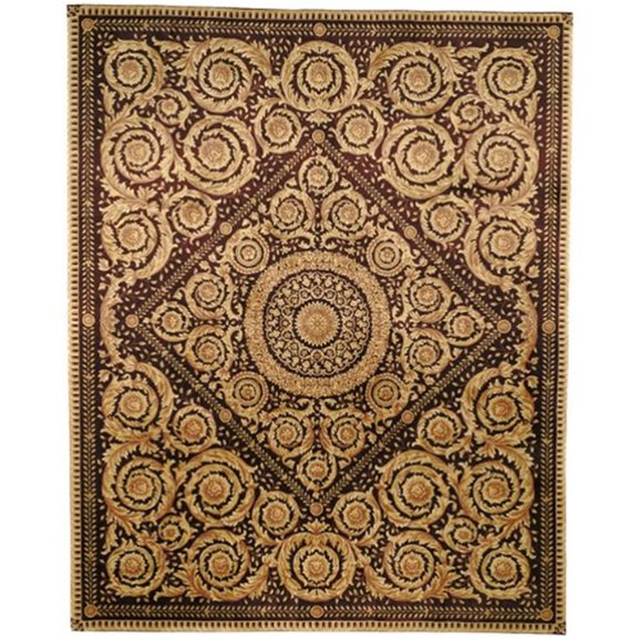 Safavieh Hand-knotted Royal Crest Wool Rug Multi 9' x 12' 9' x 12' Living Room Rectangle