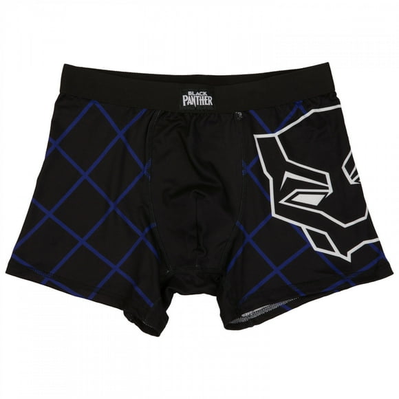 Marvel Black Panther Symbol Men's Underwear Boxer Briefs-Medium (32-34)