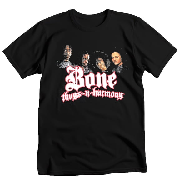 Bone Thugs-N-Harmony Men's Sample #2 T-Shirt Black Small | Officially Licensed Merchandise
