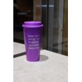thumbnail image 4 of Get Bullish Drink Your Coffee, The Patriarchy Isn't Going to Smash Itself Travel Mug in Purple, 4 of 6
