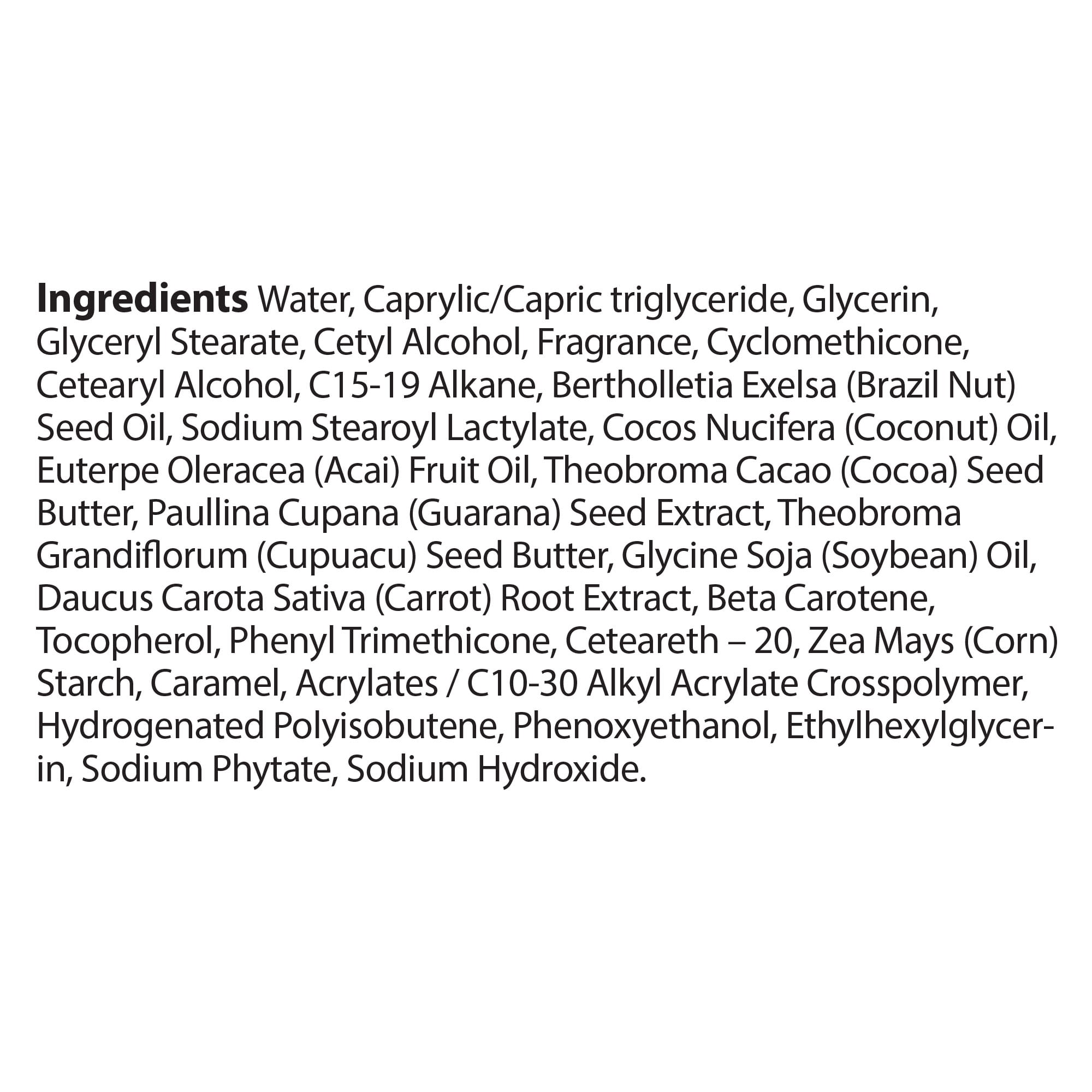 Nutrius Brazilian Body Butter Cream, 6 fl oz