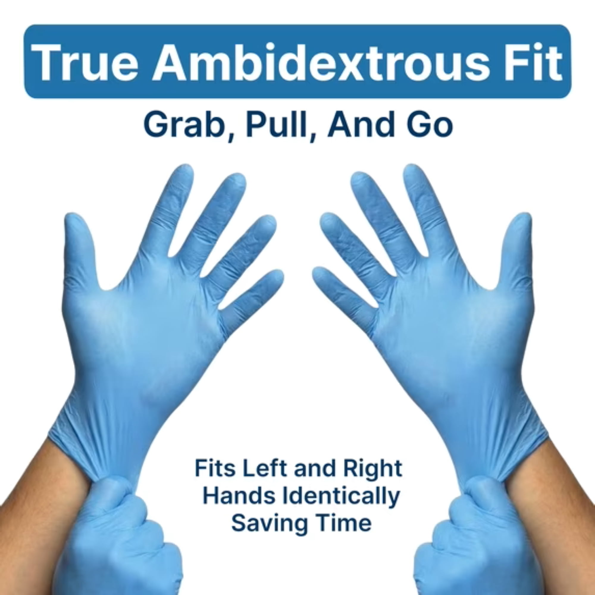 Snugwell Vinyl Gloves Latex-Free & Powder-Free Disposable Gloves (X-Large) 1000 Count