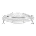 thumbnail image 1 of OXO Good Grips Press Sure Corner Shower Caddy, Clear, 1 of 2