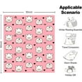 thumbnail image 5 of Pig Blanket 50X60 inch,Flannel Cute Pink Pig Blanket Throw,Pig Blankets is The Best Gift for Animal Lovers,Girls,Boys,Women,Adults,Family,Friends,Suitable for Sofa,Hair,Travel,Camping, 5 of 7