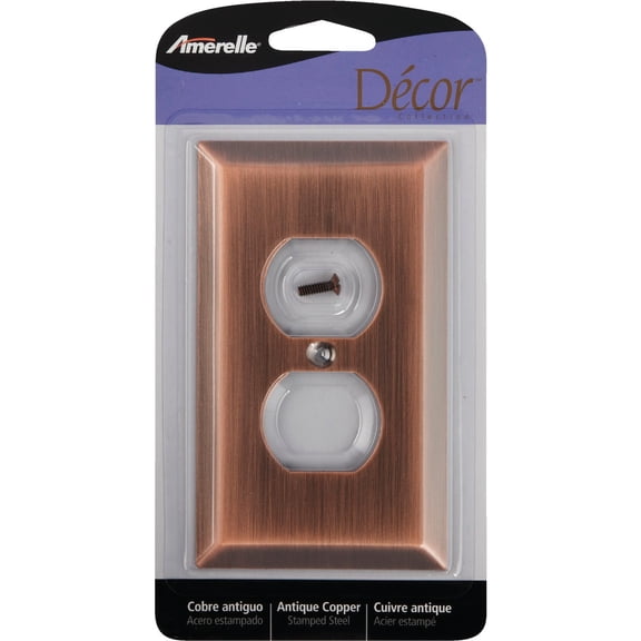 WALLPLT ANTQ COPPER 1D (Pack of 1)