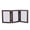 7 inch_Brown triple, variant on 2/3 Picture Frame Foldable Hinged Collage Picture Frame Stand on Desktop Folding Photo Frames for Tabletop Display