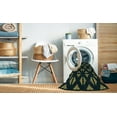 thumbnail image 2 of Ahgly Tapis Rectangulaire Lavable en Machine Intérieur Transitionnel Noir Nuit, 8 Pieds x 10 Pieds, 2 of 7