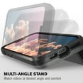 thumbnail image 6 of VENA vCommute Wallet Case for Apple iPhone 15 Plus / iPhone 14 Plus (6.7"), (Military Grade Drop Protection) Flip Leather Cover Card Slot Holder with Kickstand [lens cutout] - Space Gray / Black, 6 of 9