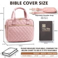 thumbnail image 3 of Bolsa acolchada FLOE de Bible Cover con kit de diario, 30 x 22 x 7 cm, 3 of 9