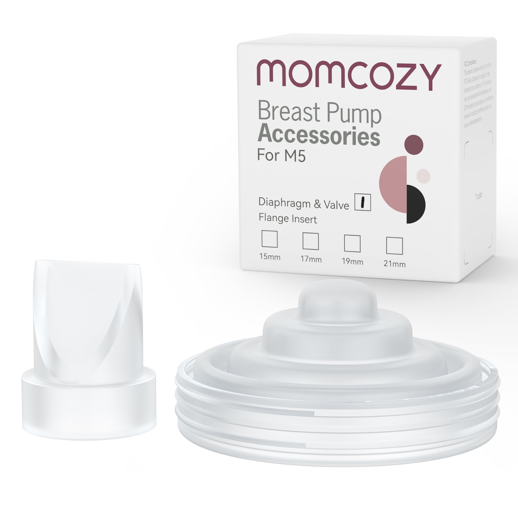 Momcozy Full Set Collector Cup Only Compatible with Momcozy S9 Pro/S12 Pro  NOT for S9/S12. Original S9 Pro/S12 Pro Pump Replacement Accessories  (180ml, with Double-Sealed Flange 24mm) : : Baby