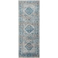 thumbnail image 2 of Artistic Weavers  Blue/Gray 2'6" x 10' Traditional Runner Area Rug, 2 of 6