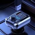 thumbnail image 1 of Binmer Bluetooth 5.0 Transmitter Suitable For Car Bluetooth Car Adapter USB Charging Car Charger MP3 Player Hands- Call, 1 of 7