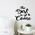thumbnail image 3 of Handmadetneonsign The Best is Yet Words Metal Wall Art Light, Letters Quote Sayings Metal Sign Wall Decor, Home Metal Decor, 3 of 5