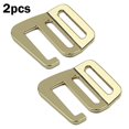 thumbnail image 1 of Suyin 2Pieces Aluminum Alloy Quick Release Buckles Suitable For Beltadjustment Buckles, 1 of 5