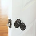thumbnail image 4 of Design House 750588 Egg Privacy Bed and Bath Door Knob Oil Rubbed Bronze, 4 of 14