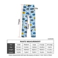 thumbnail image 3 of Men's pajama pants with Hanukkah theme pattern， soft home pajama pants， casual and comfortable loose fit pajama pants， elastic waistband， the ideal gift for birthdays and holidays., 3 of 10