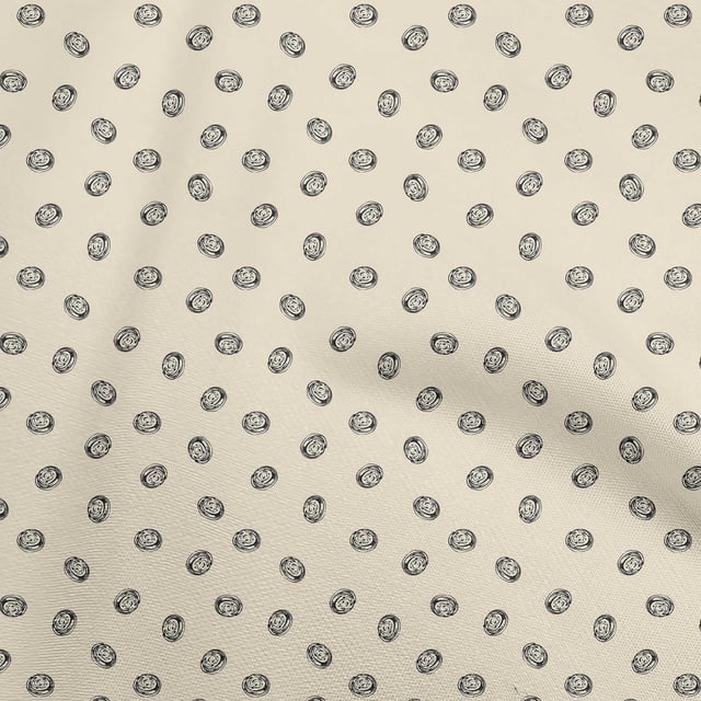 oneOone Rayon Light Beige Fabric Minimal Food Sewing Craft Projects Fabric Prints By Yard 56 Inch Wide