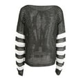 thumbnail image 5 of Yghzkop Sweater for Women's Plus Size Hollowed Out Leaky Mesh Beachwear Sunscreen Knitted Sweater, 5 of 8
