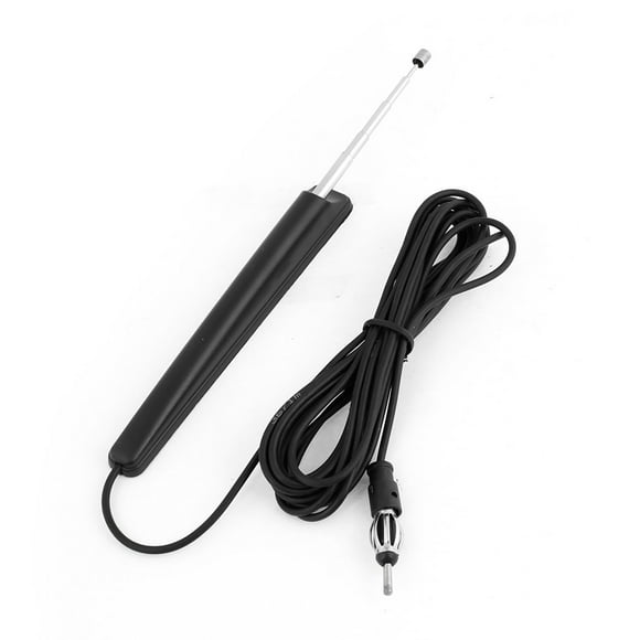 Filtro de Ruido Antena Telescópica de Coche Radio FM Am Amplificador para Automovil