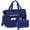 Blue, variant on 2pcs/set Large Canvas Tote Bag for Women, Laptop Work Bags Crossbody Shoulder Hobo Messenger Handbag Purse Travel Gym Totes