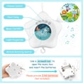 thumbnail image 3 of FVLOENG Crib Mobile with Music and Projection Light, Rotating Plastic Baby Crib Mobile Toy with 4 Hanging Animal Figures, Snap-On Infant Nursery Mobile for Crib Boys Girls, 3 of 6