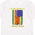 thumbnail image 4 of Inktastic My Great Grandpa is a Vietnam Veteran Boys or Girls Long Sleeve Toddler T-Shirt, 4 of 5