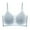 Blue, variant on Womens Plus Size Bras Full Coverage Adjustable Spaghetti Strap Fixed Cup Lightweight Everyday Bralettes