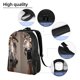 thumbnail image 5 of Fotbe Funny Horse Faces Expressions Mochila de Viaje para Laptop, Mochila Ejecutiva Delgada y Resistente 15.6", 5 of 8