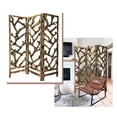 thumbnail image 6 of 3 Panel Room Divider with Tropical leaf, 6 of 6
