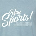 thumbnail image 5 of Wild Bobby, Yay Sports Do the Things Get the Points Father's Day Mens Premium Tri Blend Tee, Denim, Medium, 5 of 6