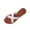 White, variant on CHUMUD Slippers for Women Outdoor Crisscross Strap Flat Slide Sandals, Casual Open Toe Slip-On Slippers, Lightweight Summer Beach Sandals