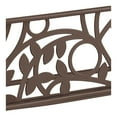 thumbnail image 5 of mDesign Metal Wall Mount Magazine, Book Holder, Compact Rack - Bronze, 5 of 8