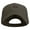 Brown, variant on Angry Bull Head Embroidered Low Profile Organic Cotton Cap - Black OSFM