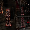 thumbnail image 4 of Qjidjing Halloween Skeleton Figurine, Desktop Ornament, 12cm Resin Plastic Build, Three Skeleton Set, Tabletop Display, Mantel Shelf, Spooky Indoor Decor, 4 of 7