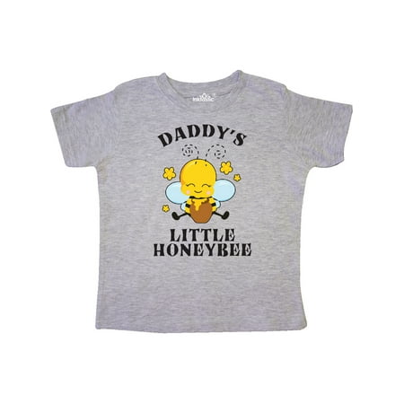 

Inktastic Cute Bee Daddy s Little Honeybee with Stars Gift Toddler Boy or Toddler Girl T-Shirt